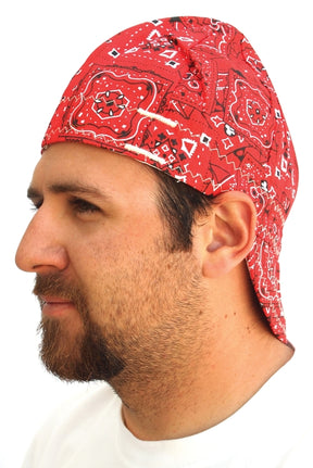 Forney 55818 Reversible Welding Cap, 7-1/2 in OAW, Cotton, Assorted