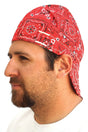 Forney 55818 Reversible Welding Cap, 7-1/2 in OAW, Cotton, Assorted