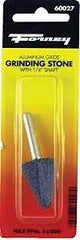 Forney 60027 Grinding Point, 3/4 x 1-1/8 in Dia, 1/4 in Arbor/Shank, 60 Grit, Coarse, Aluminum Oxide Abrasive