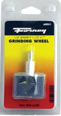 Forney 60051 Cylindrical Grinding Wheel, 1-1/2 in Dia, 1/4 in Arbor/Shank, 60 Grit, Medium, Aluminum Oxide Abrasive