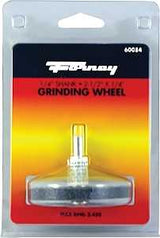 Forney 60054 Grinding Wheel, 1/4 x 2-1/2 in Dia, 1/4 in Arbor/Shank, 60 Grit, Aluminum Oxide Abrasive