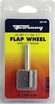 Forney 60190 Flap Wheel, Applicable Materials: Metal, Wood, 1 in Dia, 1 in Thick, 1/4 in Arbor, 60 Grit