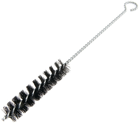 Forney 70469 Tube Brush, 3/4 in W Brush, Nylon Bristle, Wire Loop-End Handle