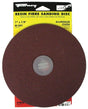 Forney 71656 Sanding Disc, 7 in Dia, 7/8 in Arbor, 80 Grit, Medium, Aluminum Oxide Abrasive, Fiber Backing