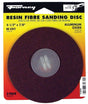 Forney 71670 Sanding Disc, 4-1/2 in Dia, 7/8 in Arbor, 80 Grit, Medium, Aluminum Oxide Abrasive, Fiber Backing