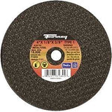 Forney 71845 Cut-Off Wheel, 4 in Dia, 1/8 in Thick, 3/8 in Arbor, 36 Grit, Medium, Aluminum Oxide Abrasive