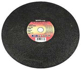 Forney 71866 Cut-Off Wheel, 14 in Dia, 3/32 in Thick, 1 in Arbor, 36 Grit, Medium, Aluminum Oxide Abrasive