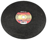 Forney 71866 Cut-Off Wheel, 14 in Dia, 3/32 in Thick, 1 in Arbor, 36 Grit, Medium, Aluminum Oxide Abrasive