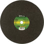Forney 71895 Cut-Off Wheel, 14 in Dia, 1/8 in Thick, 1 in Arbor, 20 Grit, Coarse, Silicone Carbide Abrasive