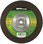 Forney 71898 Grinding Wheel, 7 in Dia, 1/4 in Thick, 5/8 in Arbor, 24 Grit, Coarse, Silicone Carbide Abrasive