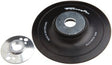 Forney 72321 Backing Pad with Spindle Nut, 4-1/2 in Dia, 5/8-11 Arbor/Shank