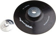 Forney 72323 Backing Pad with Spindle Nut, 7 in Dia, 5/8-11 Arbor/Shank