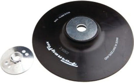 Forney 72323 Backing Pad with Spindle Nut, 7 in Dia, 5/8-11 Arbor/Shank