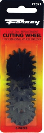 Forney 72391 Replacement Cutter, Carbon Steel, For: Model 72390 10-1/2 in Grinding Wheel Dressers