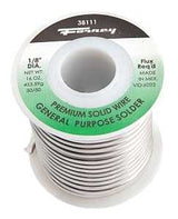 Forney 38111 Solder, 16 oz, Solid, Silver/White, 421 deg F Melting Point