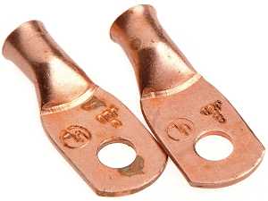 Forney 60090 Series Cable Lug, For: #8 Cable, #10 Stud, #8 Wire, Copper, 2/CD
