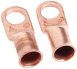 Forney 60095 Series Cable Lug, For: #1 Cable, 3/8 in Stud, #1 Wire, Copper