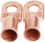 Forney 60098 Series Cable Lug, For: #2/0 Cable, 3/8 in Stud, #2/0 Wire, Copper