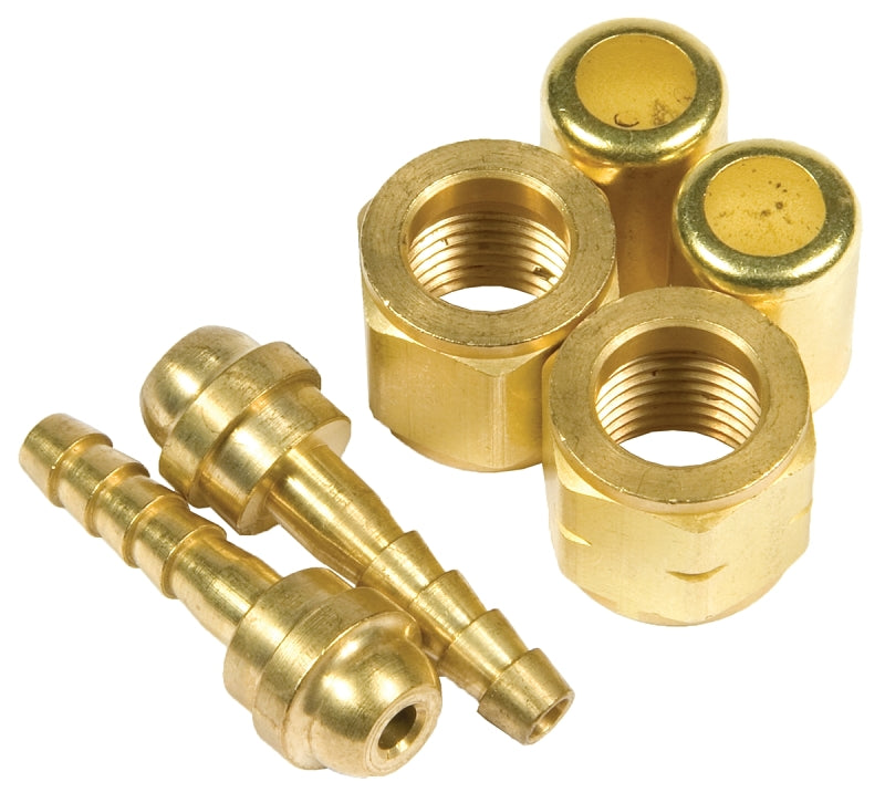 Forney 60326 Series Oxy-Acetylene Hose Repair Kit, For: 1/4 in Hose