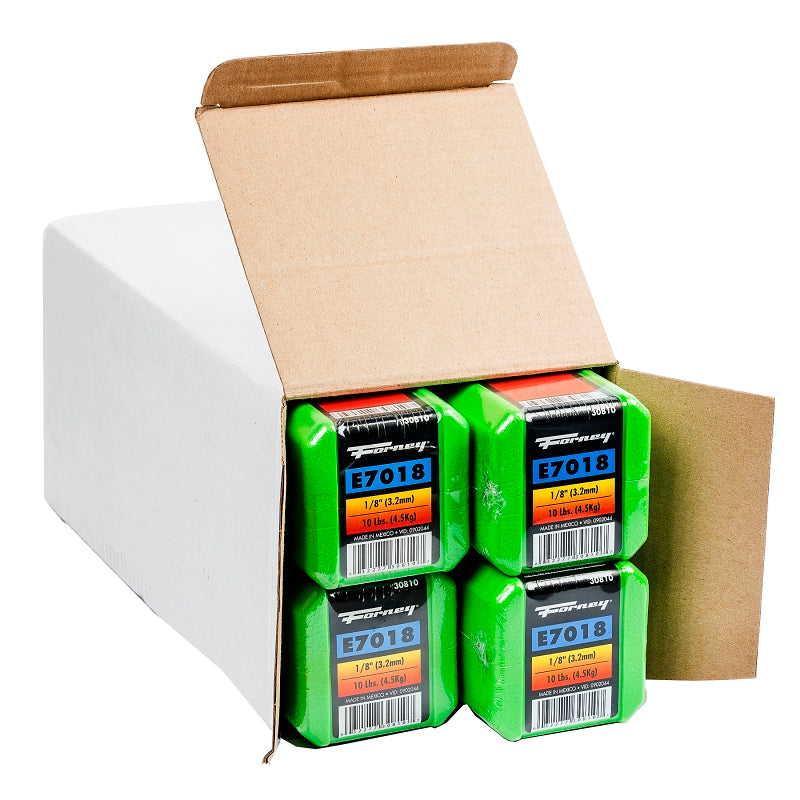 Forney 42463 Stick Electrode, 84000 psi Tensile Strength, Applicable Materials: Mild Steel, 1/8 in Dia, 15 in L