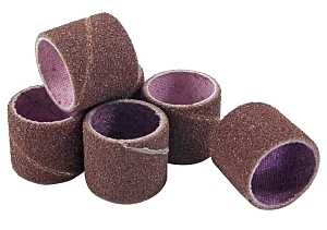 Forney 60218 Series Sanding Drum Kit, Specifications: Fine Grit Grade, 30,000 rpm Speed Rating, Red