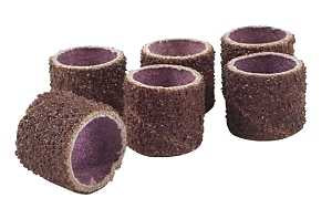 Forney 60220 Series Sanding Drum Kit, Specifications: Coarse Grit Grade, 30,000 rpm Speed Rating, Red