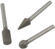 Forney 60224 Series Mini Rotary File Set, Applicable Materials: Metal, Plastic, Wood, Metal, Plastic, Wood