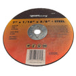 Forney 72318 Cutting Wheel, 7 in Dia, 1/16 in Thick, 5/8 in Arbor, 46 Grit, Medium, Aluminum Oxide Abrasive