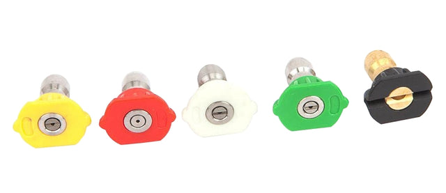 Forney 75149 Soap Nozzle, 0, 15, 25, 40, 65 deg Angle, 1/4 in Nozzle, 4.5 mm Orifice, Stainless Steel