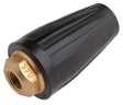 Forney 75160 Rotating Turbo Nozzle, 25 deg Angle, 1/4 in Nozzle, FNPT