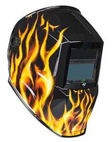 Forney Scorch Series 55859 ADF Welding Helmet, 5-Point Ratchet Harness Headgear, UV/IR Lens, 3.62 x 1.65 in Viewing