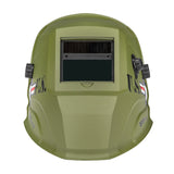 Forney Valor Series 55861 ADF Welding Helmet, Dual Crown Strap Headgear, UV/IR Lens, 3.62 x 1.65 in Viewing, Olive