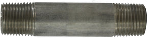 Midland Industries 48162BAG Pipe Nipple, 2 in, Stainless Steel, SCH 40 Schedule, 3 in L