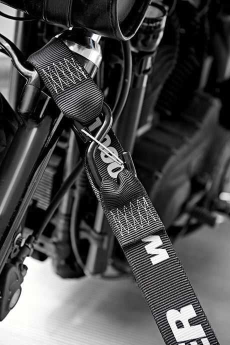 Keeper 47309 Tie-Down Cam Buckle Strap with S-Hooks, 2 in W, 10 ft L, 1000 lb Working Load, Black