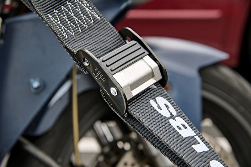 Keeper 47309 Tie-Down Cam Buckle Strap with S-Hooks, 2 in W, 10 ft L, 1000 lb Working Load, Black