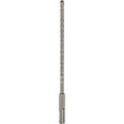 DEWALT DW5403B25 Drill Bit, 3/16 in Dia, 6-1/2 in OAL, Helix Flute, 2-Flute, 25/64 in Dia Shank, SDS Plus Shank