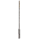 DEWALT DW5404B25 2-Cutter Drill Bit, 3/16 in Dia, 8-1/2 in OAL, Spiral Flute, 4-Flute, 25/64 in Dia Shank, Pack of 25