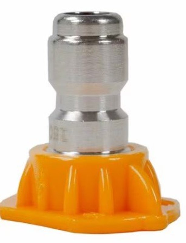 Forney 75159 High-Pressure Nozzle, 15 deg Angle, Stainless Steel