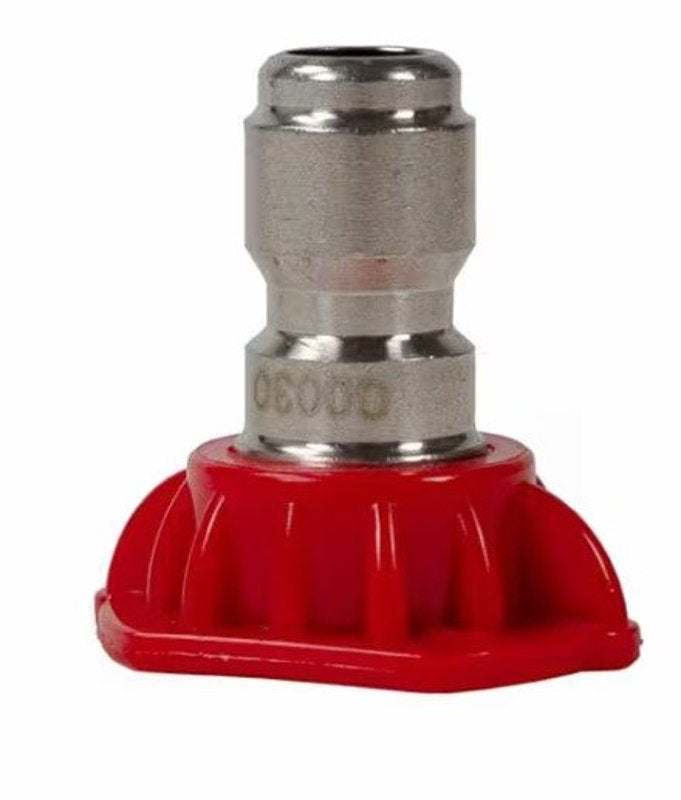 Forney 75162 High-Pressure Nozzle, 0 deg Angle, Stainless Steel