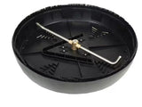Forney 75171 Surface Cleaner, All-Purpose, Plastic, Black, For: Up to 3200 psi Electric Pressure Washers