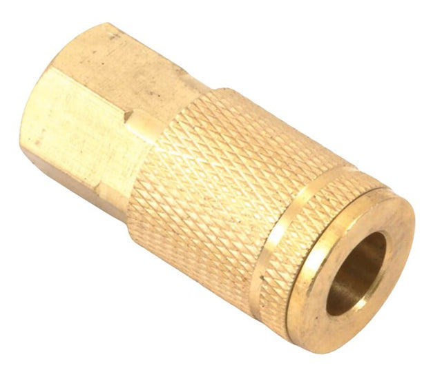 Forney 75315 Coupler, 1/4 in, FNPT, Brass