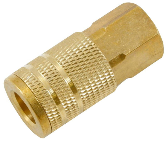 Forney 75479 Coupler, 1/4 x 3/8 in, FNPT, Brass