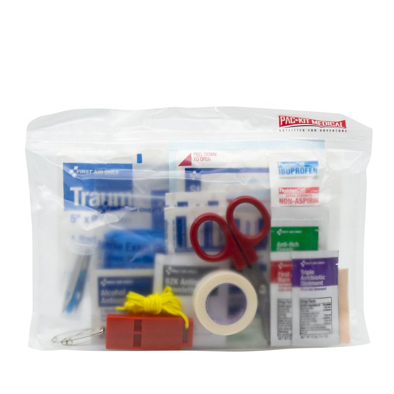 First Aid Only Pac-Kit Explorer 3 Series 96010 Watertight First Aid Kit, 103-Piece