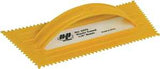 QLT 6275 Trowel, 9-1/2 in L, 4-1/4 in W, V Notch, Comfort Grip Handle