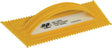 QLT 6275 Trowel, 9-1/2 in L, 4-1/4 in W, V Notch, Comfort Grip Handle