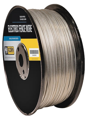 Acorn Hardware EFW1412 Electric Fence Wire, 14 ga Wire, Metal Conductor, 1/2 mile L