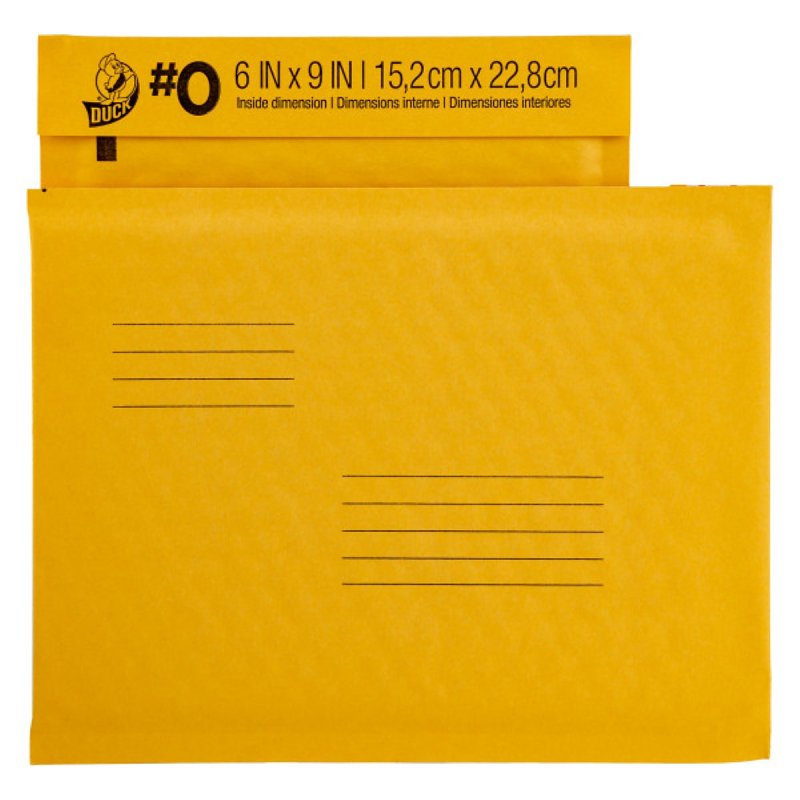 Duck 288123 Envelope, #0, Paper, Beige