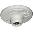 Allied Moulded LH-11P Lamp Holder, 4-9/16 in W x 1-1/2 in H Dimensions, 250 V, 660 W, White