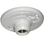 Allied Moulded LH-11P Lamp Holder, 4-9/16 in W x 1-1/2 in H Dimensions, 250 V, 660 W, White