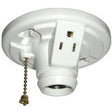 Allied Moulded LH-13P Lamp Holder, 4-9/16 in W x 2-1/8 in H Dimensions, 250 V, 660 W